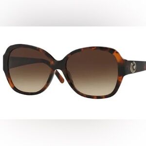Versace Havana Tortoise Sunglasses Butterfly Style Frame